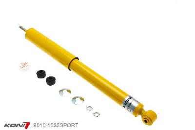 8010-1032SPORT, Koni Sport schokdemper Achteras, Opel Astra F Cabrio 2.0GSi incl 16V, 10/1991-1997, Demping instelbaar  d.m.v. stelknop, Standaard lengte , verlaging tot max. -40mm