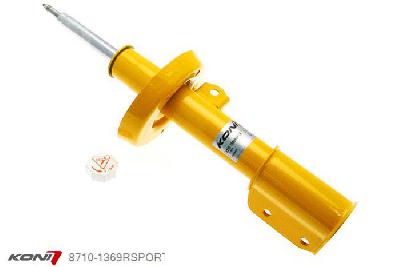 8710-1369RSPORT, Koni Sport schokdemper Vooras rechts, Opel Astra G OPC 2.0-16V, 2000-2003, Demping instelbaar  d.m.v. stelknop, Standaard lengte , verlaging tot max. -40mm