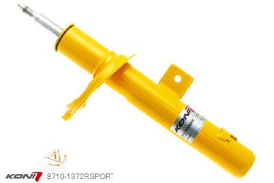 8710-1372RSPORT, Koni Sport schokdemper Vooras rechts, Peugeot 206 en, 2006-2013, Demping instelbaar  d.m.v. stelknop, Standaard lengte , verlaging tot max. -40mm