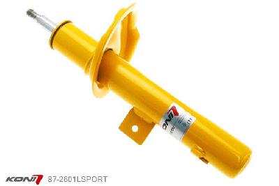 87-2601LSPORT, Koni Sport schokdemper Vooras links, Peugeot 306 XSi, GTi, S16, 03/1993-06/2002, Demping instelbaar, alleen voor montage (in uitgebouwde toestand), Standaard lengte , verlaging tot max. -40mm