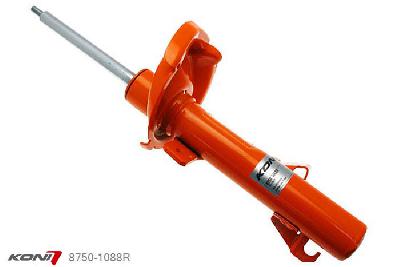 8750-1088R, Koni STR.T schokdemper Vooras rechts, Ford ST2.5 10/2005-2011, , Standaard lengte , verlaging tot max. -40mm