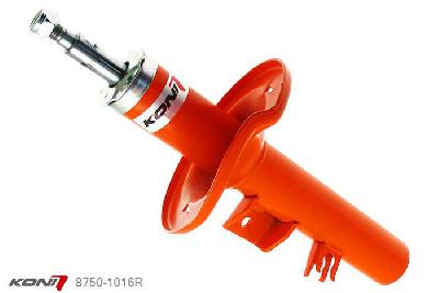 8750-1016R, Koni STR.T schokdemper Vooras rechts, Peugeot 205 Turbo Diesel 1991-1996, , Standaard lengte , verlaging tot max. -40mm