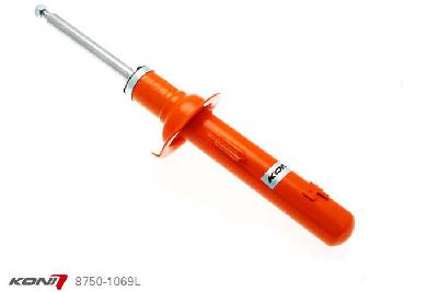 8750-1069L, Koni STR.T schokdemper Vooras links, Peugeot 406 Break 1997-2004, excl. electr. afstelbaar demper systeem, Voor: alleen voor originele veerpoten, , Standaard lengte , verlaging tot max. -40mm