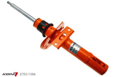 8750-1004, Koni STR.T schokdemper Vooras, VW Fox 2005-2011, , Standaard lengte , verlaging tot max. -40mm