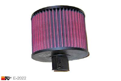 E-2022 K&N Luchtfilter Buitendiameter 175 mm , Binnendiameter 173 mm , Hoogte 135 mm, BMW 130i 3.0 rond filter, 265PK, 2005-2010