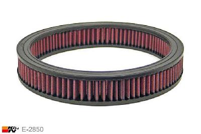 E-2850 K&N Luchtfilter Buitendiameter 286 mm , Binnendiameter 241 mm , Hoogte 48 mm, BMW 316 1.6 E21, 90PK, 1975-8/82