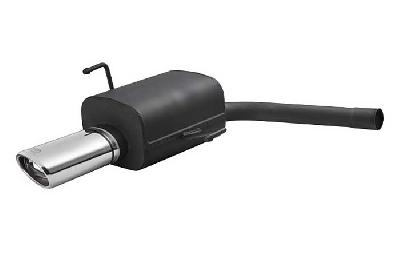Ulter Sport, Einddemper, Staal, Enkel Ovaal 120x80mm, Opel, OPEL SIGNUM, 1.8 16V 90kW, 2.0 16V 129KW, 2.2 16V 114KW, 3.2 V6 155KW, 1.9 CDTi 88/110kW, 2.0 CDTi 74/85kW, 2.2 CDTi 92kW, 3.0 CDTI V6 114KW, Past op originele middendemper/katalysator