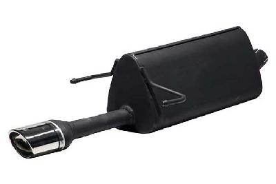 Ulter Sport, Einddemper, Staal, Enkel Ovaal 120x80mm, Opel, ASTRA-H, 1.3CDTi 66kW, 1.7CDTi 59/74kW, 1.9CDTi 88/110kW, 2003-  COMBI, Past op originele middendemper/katalysator