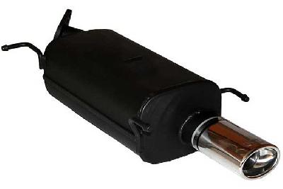 Ulter Sport, Einddemper, Staal, Enkel Ovaal 95x65mm, Suzuki, SWIFT, 1.3i 16V 68kW, 1.5i 16V 75kW, 2005-, Past op originele middendemper/katalysator