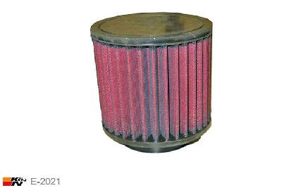 E-2021 K&N Luchtfilter Buitendiameter 130 mm , Binnendiameter 128 mm , Hoogte 117 mm, BMW X1 2.0 benzine 18i, 2010-2011