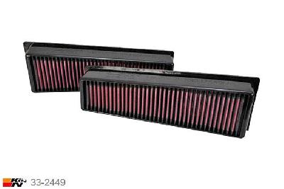33-2449 K&N Luchtfilter, BMW X5 M 4.4, 2009-2014