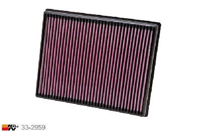 33-2959 K&N Luchtfilter, BMW X6 3.0D 35dX, 2008-2010