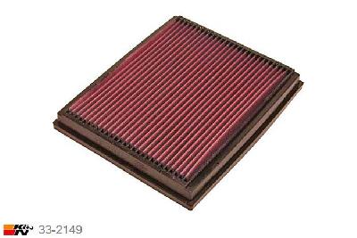 33-2149 K&N Luchtfilter Lengte 249 mm, Breedte 208 mm, BMW Z8 5.0, 2002