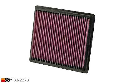 33-2373 K&N Luchtfilter Lengte 241 mm, Breedte 216 mm, Chrysler Sebring 2.4, 2007-2010