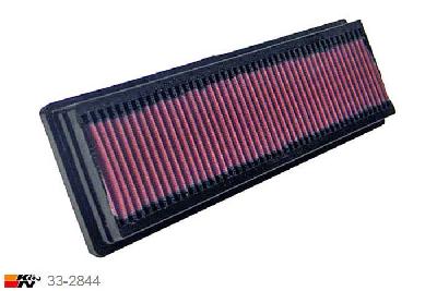 33-2844 K&N Luchtfilter Lengte 330 mm, Breedte 102 mm, Citroen Berlingo 1.6, 11/2002-2007