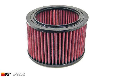 E-9252 K&N Luchtfilter Buitendiameter 175 mm , Binnendiameter 124 mm , Hoogte 123 mm, Citroen Berlingo 1.9 Diesel (12,3 cm hoog), 1996-2005
