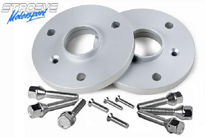 16mm Spoorverbreders, Peugeot, 106, 09/1991-, Steek 3x98, Naafgat 55,1 mm, Prijs per set van 2 verbreders incl. 6 langere wielbouten
