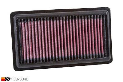 33-3046 K&N Luchtfilter, Fiat Panda 0.9 excl. Turbo, 2012-2016