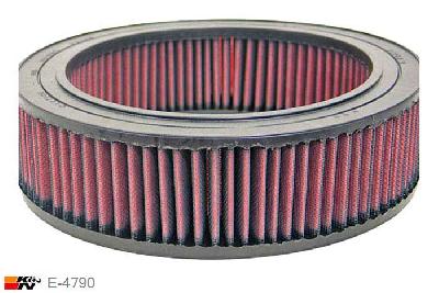 E-4790 K&N Luchtfilter Buitendiameter 254 mm , Binnendiameter 187 mm , Hoogte 70 mm, Ford Sierra 2.0 V6, 90PK, 1982-1992