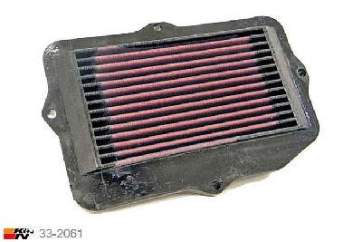 33-2061 K&N Luchtfilter, Honda Civic CRX 1.6 16V+Vtec, 150PK, 1990-1997