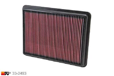 33-2493 K&N Luchtfilter, Hyundai Santa Fe 3.3, 2013-2014