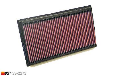 33-2273 K&N Luchtfilter Lengte 294 mm, Breedte 171 mm, Jaguar XJ 2.7 Diesel, 2005-2009