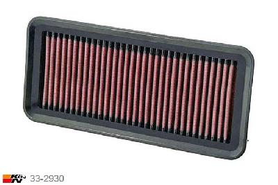 33-2930 K&N Luchtfilter Lengte 254 mm, Breedte 117 mm, Kia Picanto 1.0, 11-3-2004