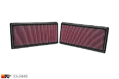 33-2446 K&N Luchtfilter, Landrover Discovery 5.0, 2010-2014