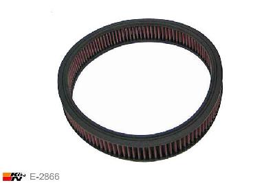 E-2866 K&N Luchtfilter Buitendiameter 375 mm , Binnendiameter 330 mm , Hoogte 64 mm, Mercedes 190 2.6 W201, 161PK, 1985-1993