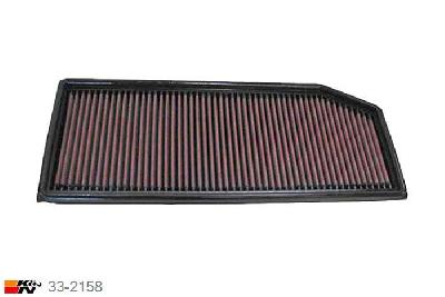 33-2158 K&N Luchtfilter, Mercedes C220CDI 2.2, 143/150PK, 2001-2003
