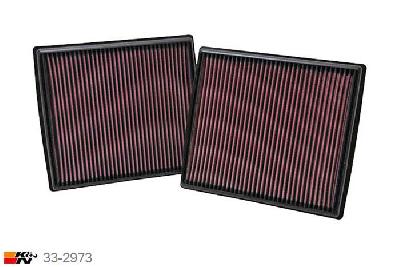 33-2973 K&N Luchtfilter, Mercedes ML450 4.0D, 2009-2011