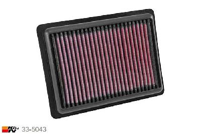 33-5043 K&N Luchtfilter, Opel Karl 1.0, 2015-2016