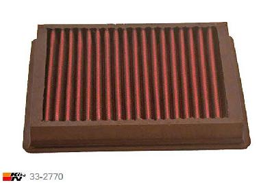 33-2770 K&N Luchtfilter Lengte 220 mm, Breedte 188 mm, Opel Vectra B 1.7 TDI TDi, 1995-2002