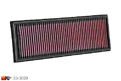 33-3039 K&N Luchtfilter, Peugeot 2008 1.2 Turbo, 2013-2016