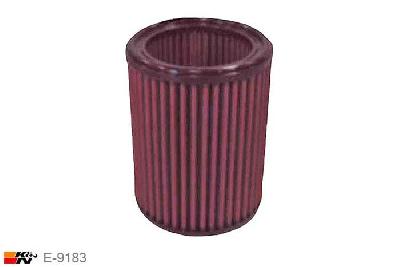 E-9183 K&N Luchtfilter Buitendiameter 125 mm , Binnendiameter 89 mm , Hoogte 165 mm, Peugeot 205 1.1, 60PK, 1992-10/1996