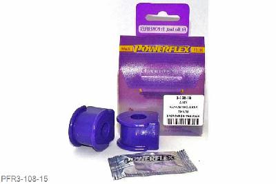 PFR3-108-15, Audi Coupe Quattro (1985-1996) Quattro (1980-1991) Quattro Sport (1984-1985), Rear Anti Roll Bar To Control Arm Fits early Quattro and Sport Quattro models UR/WR (1980-1984) when fitted with a rear anti roll bar 15mm, 2 stuk(s) benodigd  per auto, 2 stuk(s) in verpakking, prijs per set van 2 stuk(s)