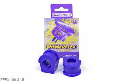 PFF3-106-21.5, Audi S/RS 80, 90 Quattro inc Avant (1992-1996), S2 inc Avant B4, RS2 B4 (1994-1996), Front Anti Roll Bar To Control Arm Bush Fits models where there is no link rod between the anti roll bar and control arm. 21.5mm, 2 stuk(s) benodigd  per auto, 2 stuk(s) in verpakking, prijs per set van 2 stuk(s)