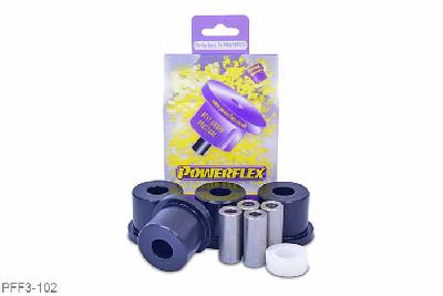 PFF3-102, Audi S/RS 80, 90 Quattro inc Avant (1983-1992) S2 Coupe B3 (1991-1996), Front Wishbone Bush This bush fits alloy front wishbones only, from chassis number 8G-N-001-534. For steel wishbones use PFF3-101.  This bush is suitable for Road and Black Series applications. It is the same part as the Road Series but with Black series packaging., 4 stuk(s) benodigd  per auto, 4 stuk(s) in verpakking, prijs per set van 4 stuk(s)