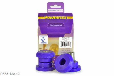 PFF3-120-10, Audi S/RS 80, 90 Quattro inc Avant (1983-1992) S2 Coupe B3 (1991-1996), Rear Subframe Rear Bush 10mm Check bolt diameter, this bush uses a 10mm bolt. For bushes which have a 12mm bolt use PFF3-120-12. It replaces OE part number 857 199 415B. 10mm Bore Sleeve, 2 stuk(s) benodigd  per auto, 2 stuk(s) in verpakking, prijs per set van 2 stuk(s)