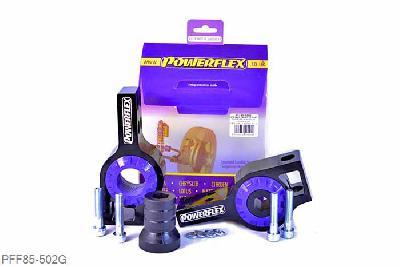 PFF85-502G, Audi S/RS S3 MK2 8P (2006-), Front Wishbone Rear Bush Anti-Lift & Caster Offset This polyurethane bush fits into the rear position of the front arm and provides anti-lift properties and 1 of caster offset. It is designed to complement PFF85-501G that fits into the front position of the same arm to provide +/- 0.5 degrees of camber adjustment.  This part replaces OE number: 1K0199231J, 1K0199232J  & 1K0199231K,1K0199232K that includes the original bracket and rubber bush.      This part replaces OE number: 1K0199231J, 1K0199232J  & 1K0199231K,1K0199232K that includes the original bracket and rubber bush., 2 stuk(s) benodigd  per auto, 2 stuk(s) in verpakking, prijs per set van 2 stuk(s)