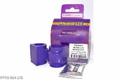 PFR5-504-215, BMW E46 3 Series Compact, Rear Roll Bar Mounting Bush 21.5mm Please check anti roll bar diameter before ordering - Some part numbers may be described as for the rear but are also for the front anti roll bar on some models. 21.5mm, 2 stuk(s) benodigd  per auto, 2 stuk(s) in verpakking, prijs per set van 2 stuk(s)
