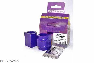 PFR5-504-22.5, BMW E46 3 Series Compact, Rear Roll Bar Mounting Bush 22.5mm Please check anti roll bar diameter before ordering - Some part numbers may be described as for the rear but are also for the front anti roll bar on some models 22.5mm, 2 stuk(s) benodigd  per auto, 2 stuk(s) in verpakking, prijs per set van 2 stuk(s)