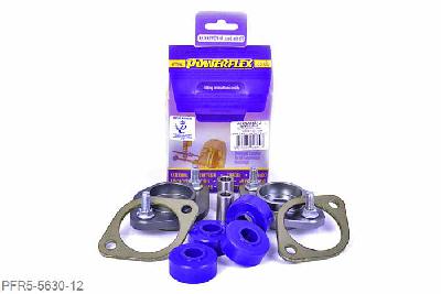PFR5-5630-12, BMW E46 3 Series Compact, Rear Shock Top Mount Bracket and Bush 12mm Suits cars with aftermarket rear shock absorber with a 12mm pin. Will not fit E36 and E46 Cabriolet models. OE Nr 33521092362  - 33526779670. Suspension BrandRear Shock Absorber Shaft DiameterOriginal BMW10mmAST10mmBilstein HD, Sport, PSS Coilovers10mmFK Coilovers10mmH&R Coilovers10mmJRZ RS12mmKoni Sport10mmKW V1, 2, 310mmST Coilovers10mmTein Coilovers12mmThe above list is meant as a guide only. If your shock absorber brand is not listed,measuring the OD of the shaft will determine whether PFR5-5630-10 orPFR5-5630-12 should be fitted. 12mm, 2 stuk(s) benodigd  per auto, 2 stuk(s) in verpakking, prijs per set van 2 stuk(s)