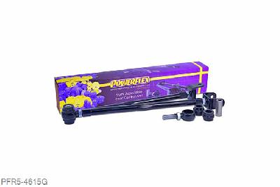 PFR5-4615G, BMW E46 3 Series Xi/XD (4 Wheel Drive), Adjustable Rear Lower Control Arm Kit PFR5-4615G Adjustable Rear Control Arm provides on car rear camber adjustment, allowing a +1.0 to -3.0 change for precision alignment - Useful to correct excessive camber on heavily lowered cars.  This arm includes high performance polyurethane bushes that are suitable for road and track use without the comfort and longevity issues associated with spherical joints.  PFR5-4615G replaces the original arm and bush OE numbers: 33326770813 and 33326770824 respectively. For a replacement bush only to fit in the original arm, please use PFR5-4616., 1 stuk(s) benodigd  per auto, 1 stuk(s) in verpakking, prijs per set van 1 stuk(s)