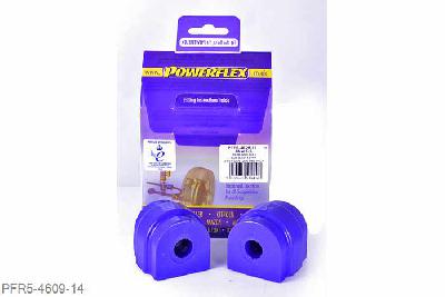 PFR5-4609-14, BMW E90, E91, E92 & E93 3 Series xDrive (2005-2013), Rear Anti Roll Bar Mounting Bush 14mm Please check anti roll bar diameter before ordering 14mm, 2 stuk(s) benodigd  per auto, 2 stuk(s) in verpakking, prijs per set van 2 stuk(s)