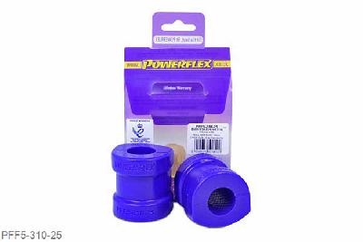 PFF5-310-25, BMW E28 5 Series (1982 - 1988), E24 6 Series (1982 - 1989), Front Anti Roll Bar Mounting Bush 25mm For the E28 & E24, it only fits M5 & M365i models - Check anti roll bar diameter before ordering. 25mm, 2 stuk(s) benodigd  per auto, 2 stuk(s) in verpakking, prijs per set van 2 stuk(s)