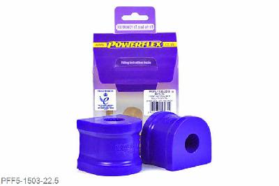 PFF5-1503-22.5, BMW E83 X3 (2003-2010), Front Anti Roll Bar Mounting Bush 22.5mm This part replaces OE number: 31303404065. Please check anti roll bar diameter before ordering. 22.5mm, 2 stuk(s) benodigd  per auto, 2 stuk(s) in verpakking, prijs per set van 2 stuk(s)