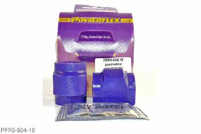 PFR5-504-16, BMW Z3 (1994 - 2002), Rear Anti Roll Bar Bush 16mm Please check anti roll bar diameter before ordering - Some part numbers may be described as for the rear but are also for the front anti roll bar on some models 16mm, 2 stuk(s) benodigd  per auto, 2 stuk(s) in verpakking, prijs per set van 2 stuk(s)