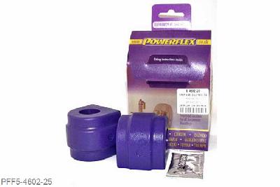 PFF5-4602-25, BMW Z4 E85 and E86 (2003-2009), Front Anti Roll Bar Bush 25mm Please check Anti roll bar size before ordering 25mm, 2 stuk(s) benodigd  per auto, 2 stuk(s) in verpakking, prijs per set van 2 stuk(s)