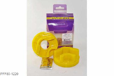PFF80-1220, Fiat Croma (2005 - 2011), Rear Lower Engine Mount Insert This insert fits cars with a bracket 86mm wide, for cars with a 79mm wide bracket use PFF80-1221. Fits into the voiding of the original bush to reduce engine movement under acceleration.Slight increase in vibration may be felt use PFF80-1220R for minimal vibration increase and for diesel engines.   Slight increase in vibration may be felt use PFF80-1220R for minimal vibration increase and for diesel engines., 1 stuk(s) benodigd  per auto, 1 stuk(s) in verpakking, prijs per set van 1 stuk(s)